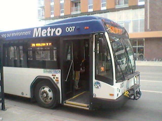 Wheelchair versus bus