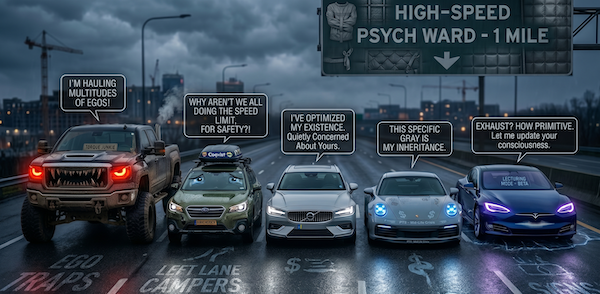 The Highway Hall of Mirrors: If Your Car Could Actually Talk